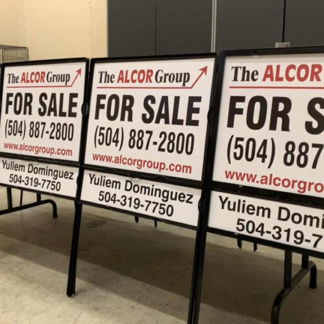 Alcor Realty Real Estate Yard Signs