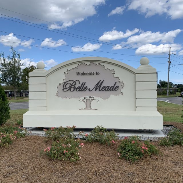 Belle Meade Neighborhood Sign 4