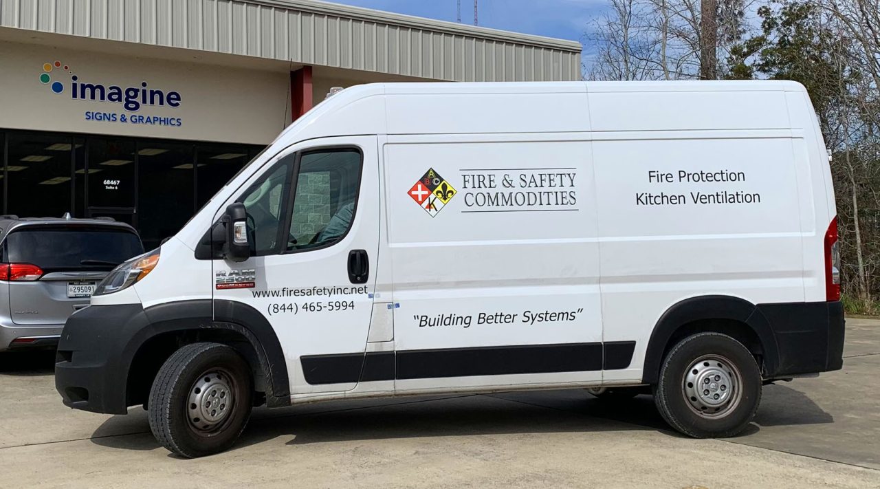 Fire & Safety Van Graphics 1
