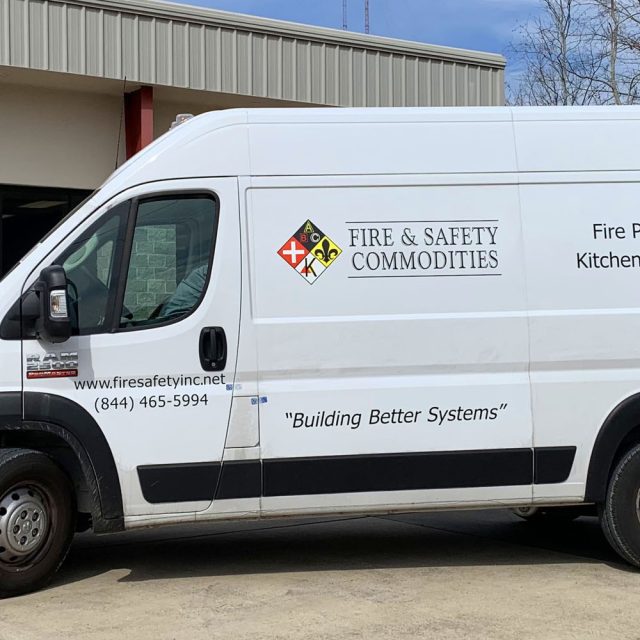 Fire & Safety Van Graphics 1