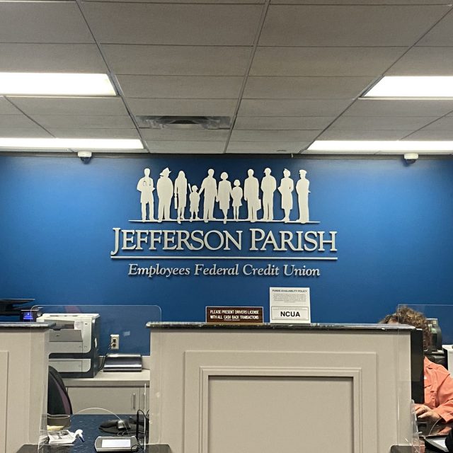 Jefferson Parish Wall Logo & Text
