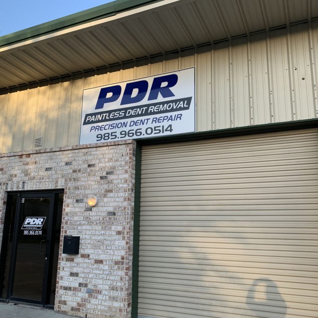 PDR Precision Dent Repair Building Sign 3