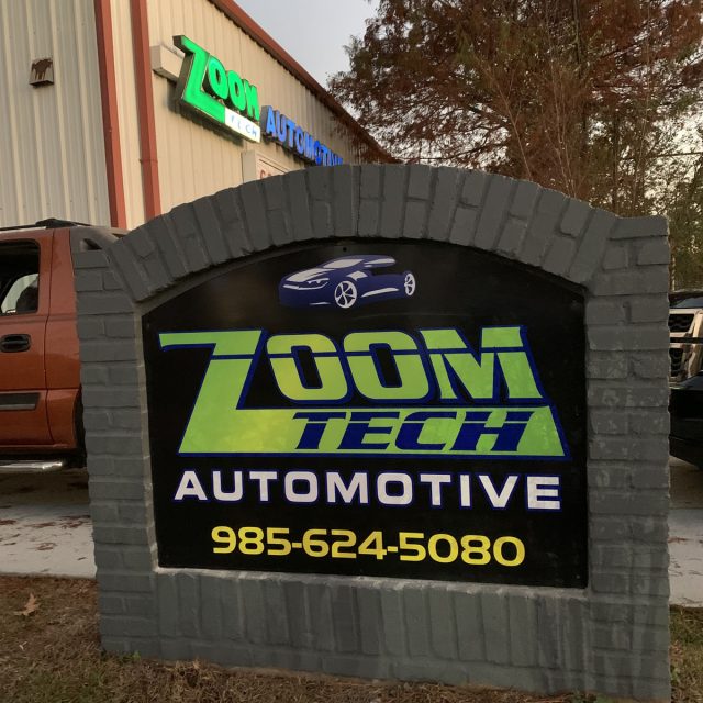 Zoomtech Automotive Monument Sign