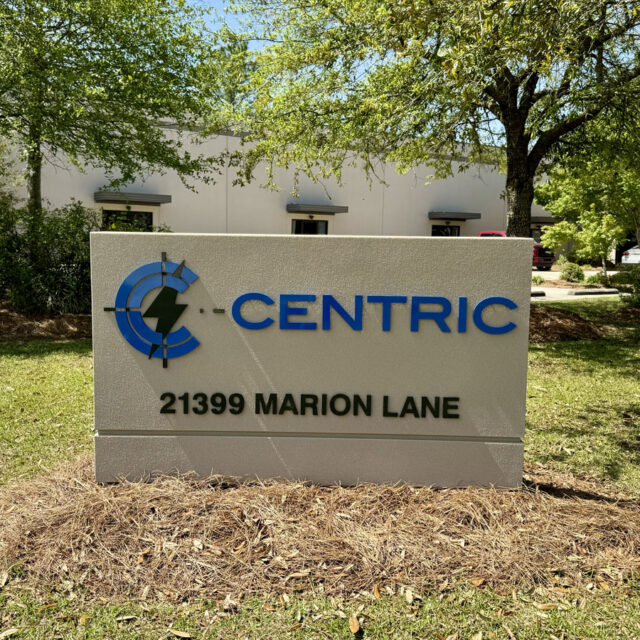 Centric Monument Sign