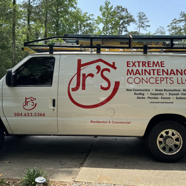 Jrs Extreme Maintenance Van Graphics 1