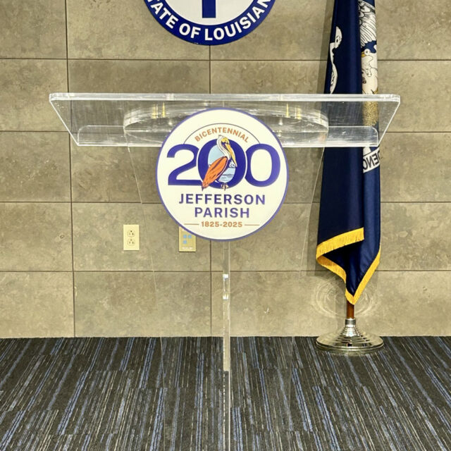 Jefferson Parish Bicentennial Acrylic Plaque