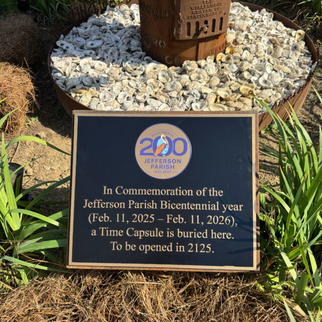 Pelican Park Commemorative Time Capsule Plaque 1